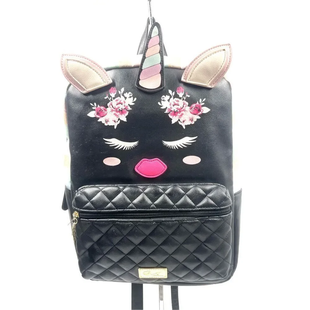 Betsey Johnson Apollo Unicorn Fashion Backpack Luv Betsey Very Rare HTF